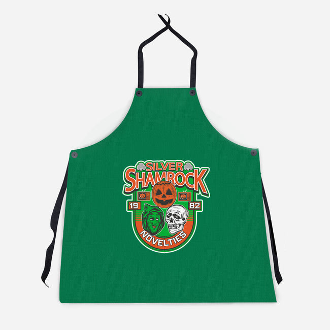 Silver Shamrock-Unisex-Kitchen-Apron-CarloJ1956