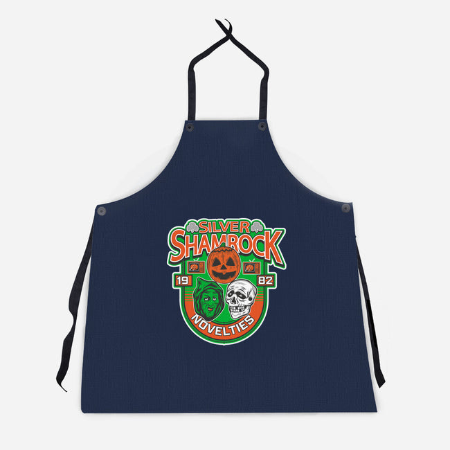Silver Shamrock-Unisex-Kitchen-Apron-CarloJ1956