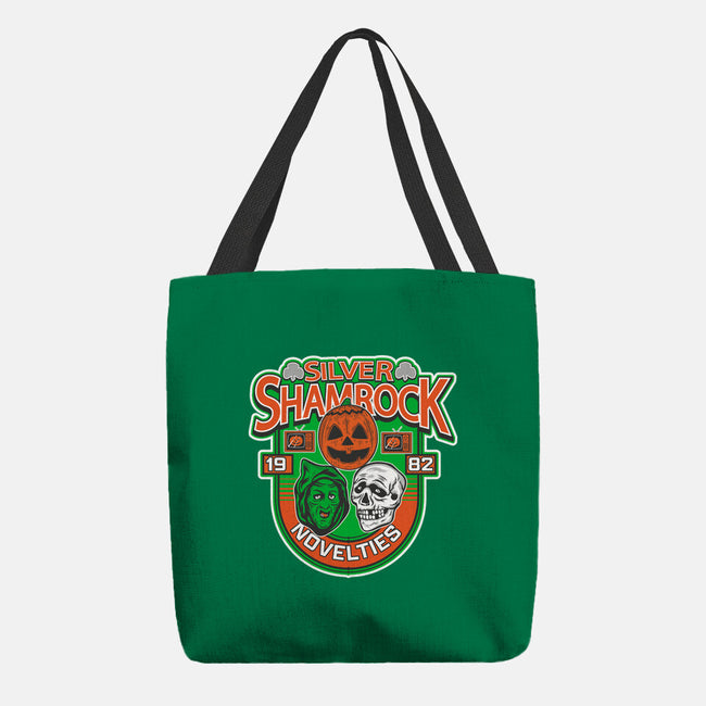 Silver Shamrock-None-Basic Tote-Bag-CarloJ1956