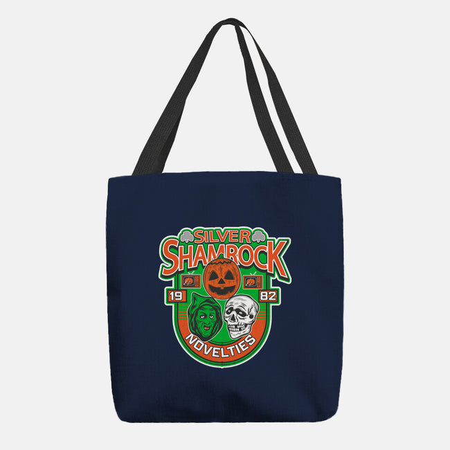 Silver Shamrock-None-Basic Tote-Bag-CarloJ1956