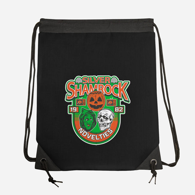 Silver Shamrock-None-Drawstring-Bag-CarloJ1956