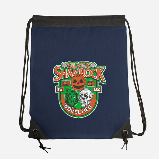 Silver Shamrock-None-Drawstring-Bag-CarloJ1956
