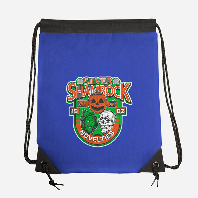 Silver Shamrock-None-Drawstring-Bag-CarloJ1956