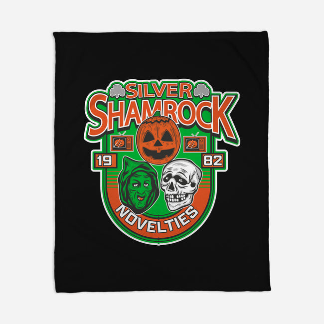 Silver Shamrock-None-Fleece-Blanket-CarloJ1956