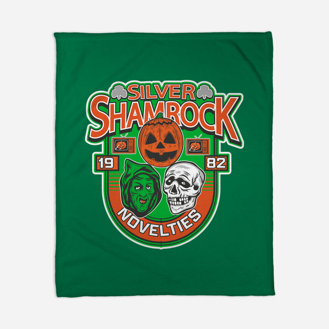 Silver Shamrock-None-Fleece-Blanket-CarloJ1956