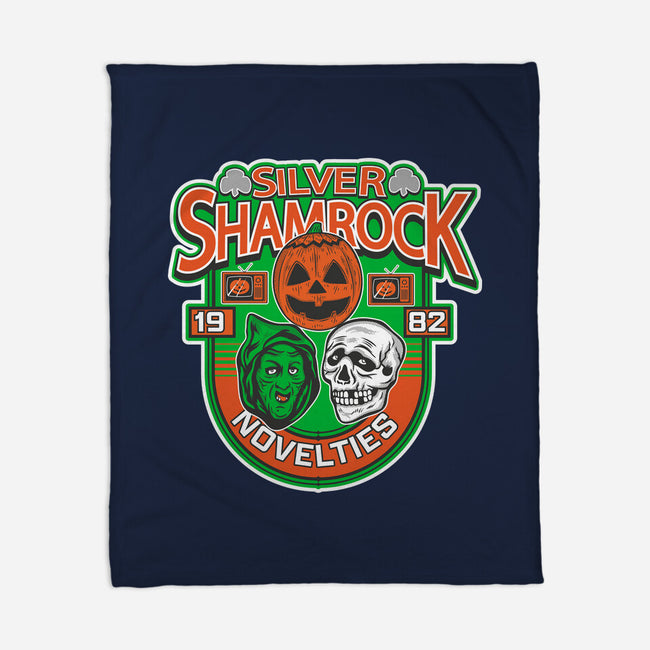 Silver Shamrock-None-Fleece-Blanket-CarloJ1956