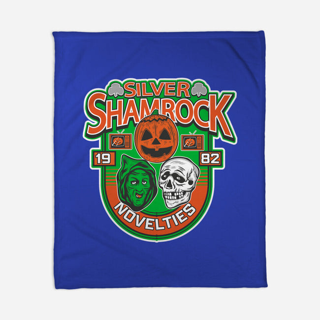 Silver Shamrock-None-Fleece-Blanket-CarloJ1956