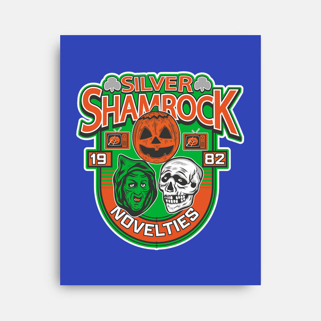 Silver Shamrock-None-Stretched-Canvas-CarloJ1956