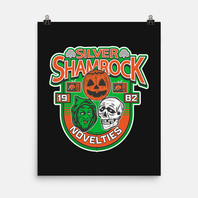 Silver Shamrock-None-Matte-Poster-CarloJ1956
