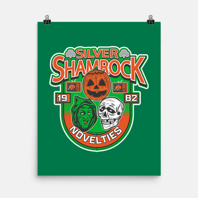 Silver Shamrock-None-Matte-Poster-CarloJ1956