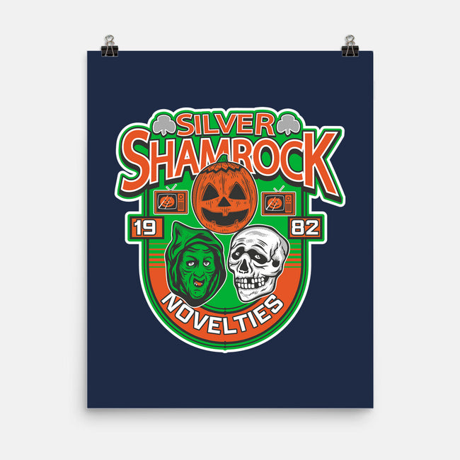 Silver Shamrock-None-Matte-Poster-CarloJ1956