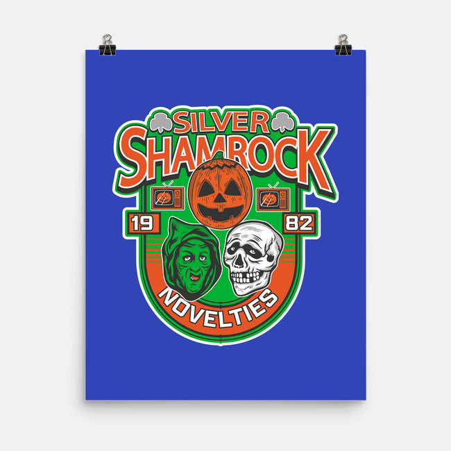 Silver Shamrock-None-Matte-Poster-CarloJ1956