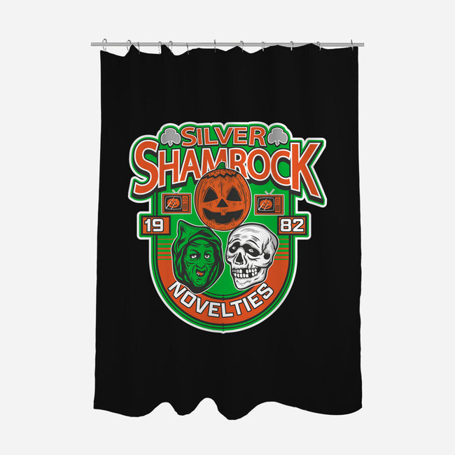 Silver Shamrock-None-Polyester-Shower Curtain-CarloJ1956
