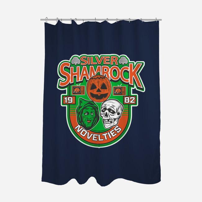 Silver Shamrock-None-Polyester-Shower Curtain-CarloJ1956