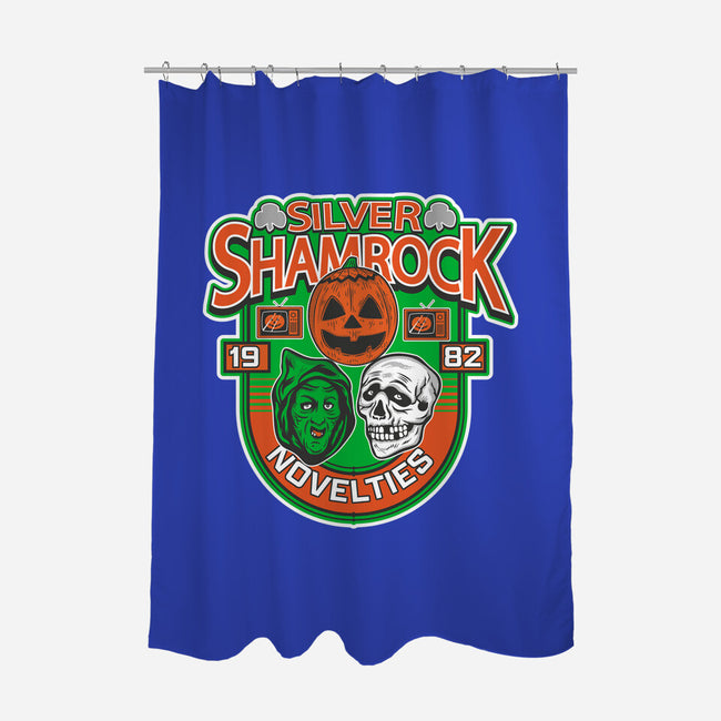 Silver Shamrock-None-Polyester-Shower Curtain-CarloJ1956