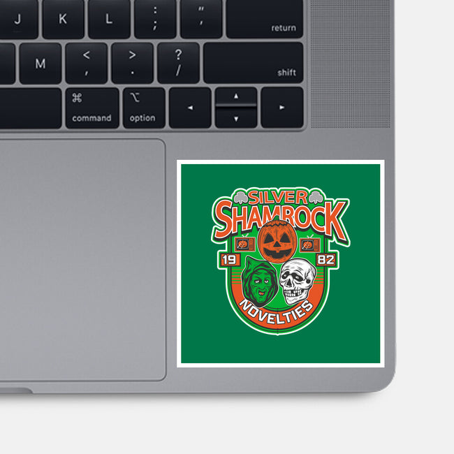 Silver Shamrock-None-Glossy-Sticker-CarloJ1956