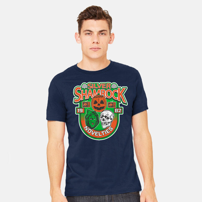 Silver Shamrock-Mens-Heavyweight-Tee-CarloJ1956