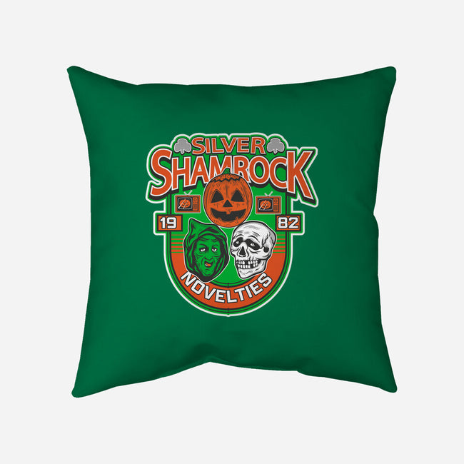 Silver Shamrock-None-Removable Cover w Insert-Throw Pillow-CarloJ1956
