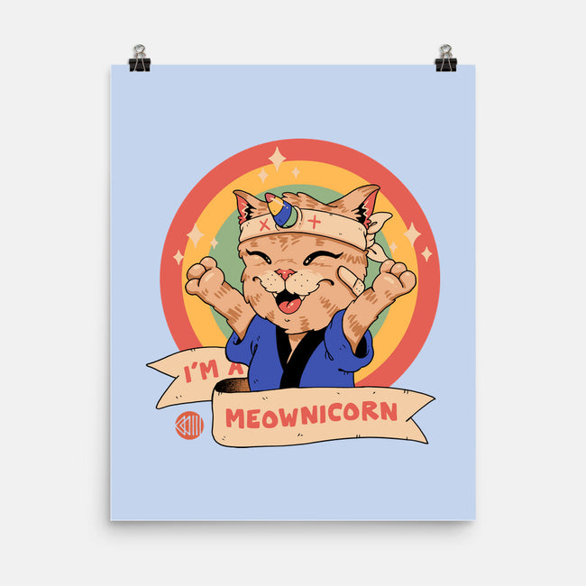 Meow-nicorn-None-Matte-Poster-vp021