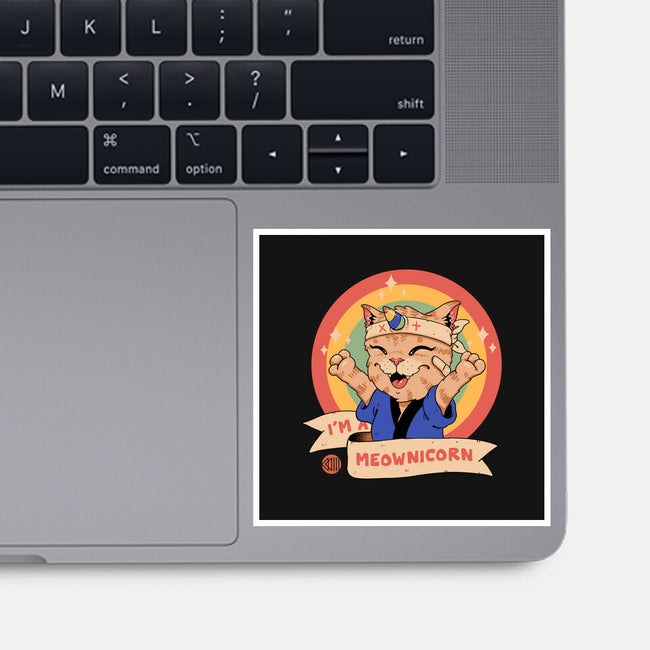 Meow-nicorn-None-Glossy-Sticker-vp021