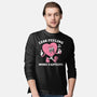 Less Feeling More Caffeine-Mens-Long Sleeved-Tee-Nemons