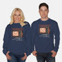 Horror Movies And Chill-Unisex-Crew Neck-Sweatshirt-glitchygorilla