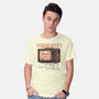Horror Movies And Chill-Mens-Basic-Tee-glitchygorilla