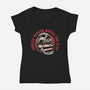 Horror Movies Fan-Womens-V-Neck-Tee-glitchygorilla