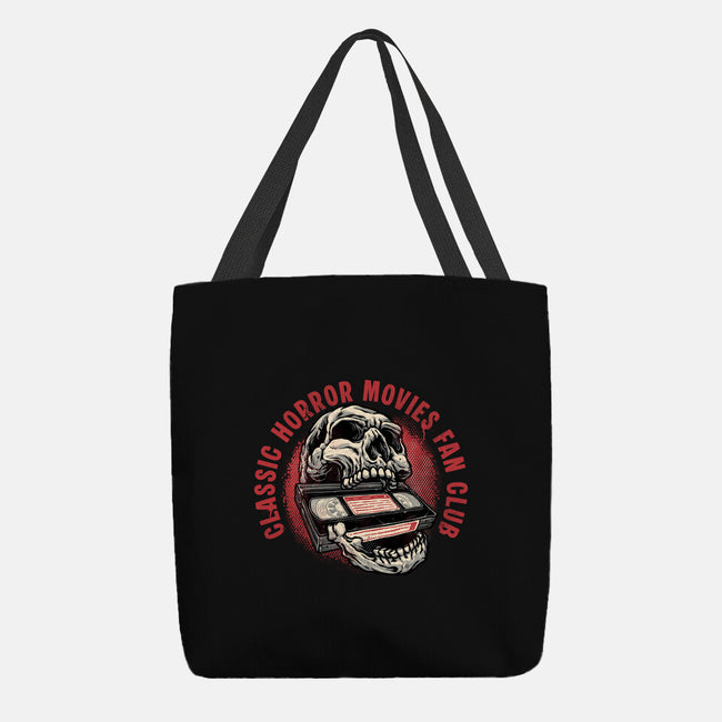 Horror Movies Fan-None-Basic Tote-Bag-glitchygorilla
