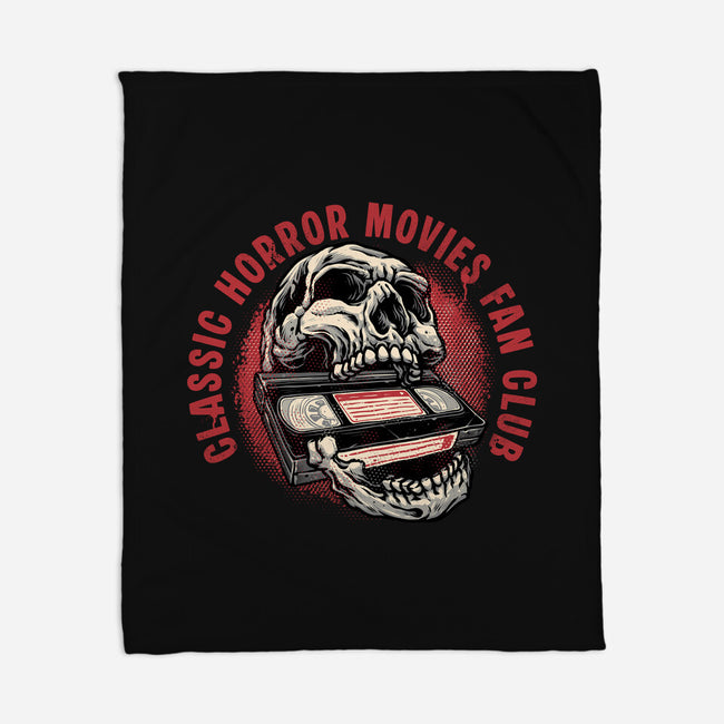 Horror Movies Fan-None-Fleece-Blanket-glitchygorilla