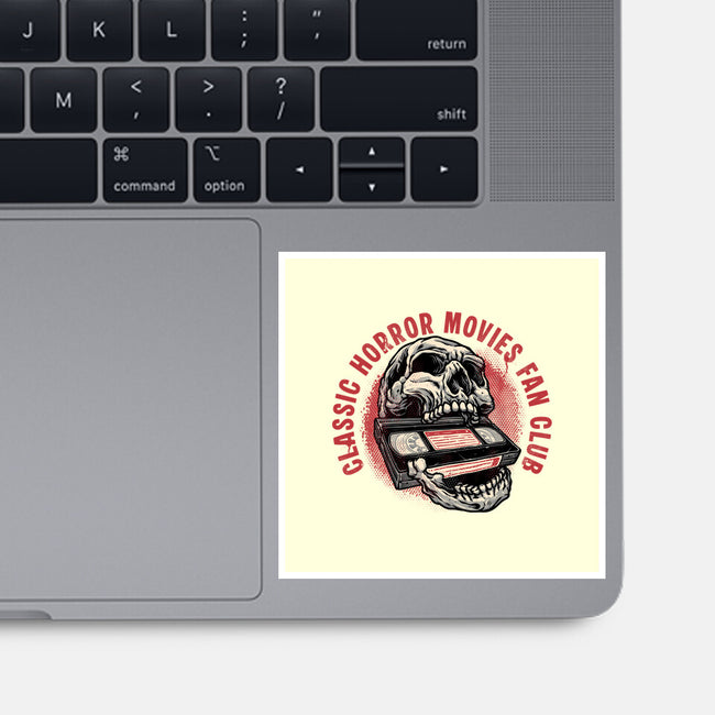 Horror Movies Fan-None-Glossy-Sticker-glitchygorilla