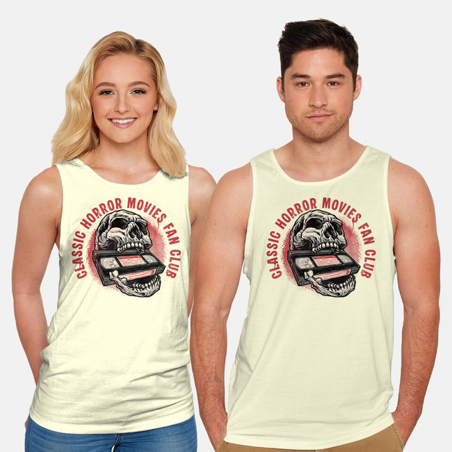 Horror Movies Fan-Unisex-Basic-Tank-glitchygorilla