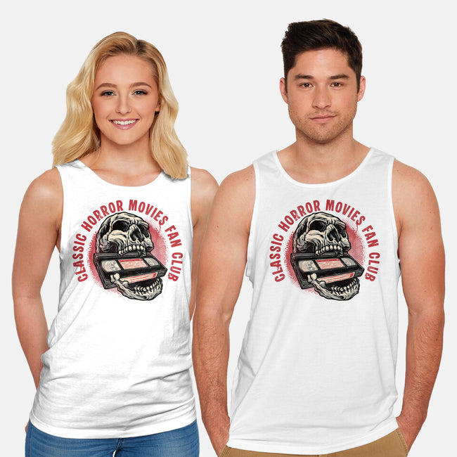 Horror Movies Fan-Unisex-Basic-Tank-glitchygorilla