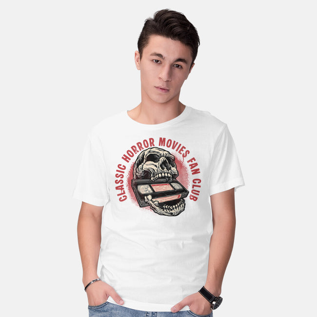 Horror Movies Fan-Mens-Basic-Tee-glitchygorilla