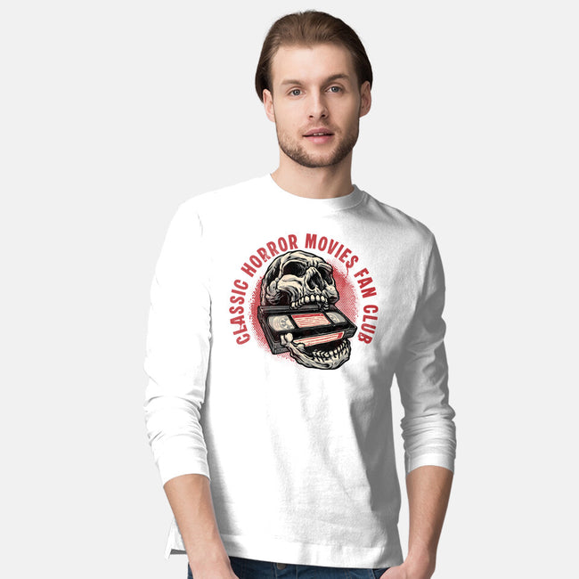 Horror Movies Fan-Mens-Long Sleeved-Tee-glitchygorilla