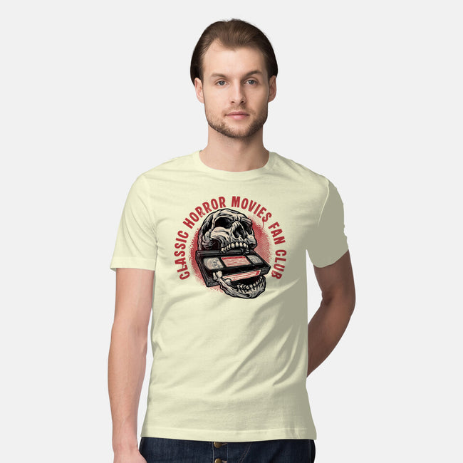 Horror Movies Fan-Mens-Premium-Tee-glitchygorilla