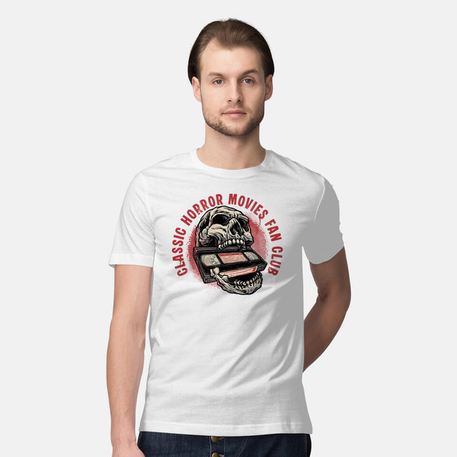 Horror Movies Fan-Mens-Premium-Tee-glitchygorilla