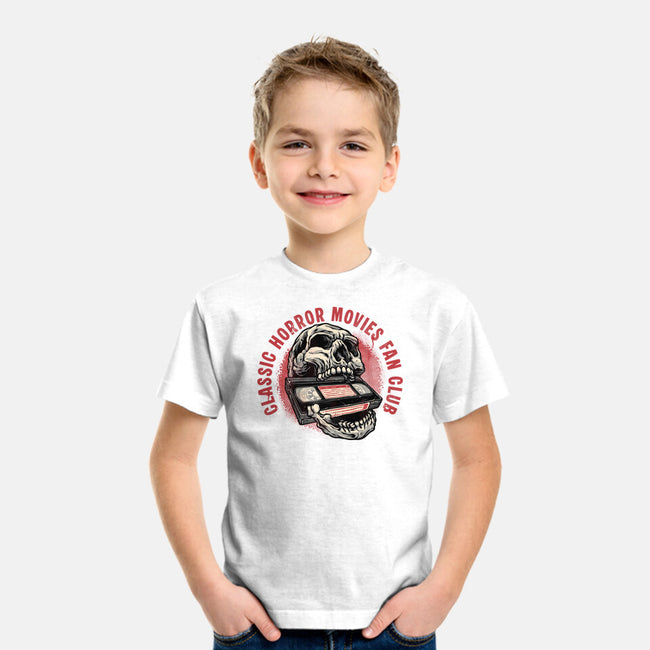 Horror Movies Fan-Youth-Basic-Tee-glitchygorilla
