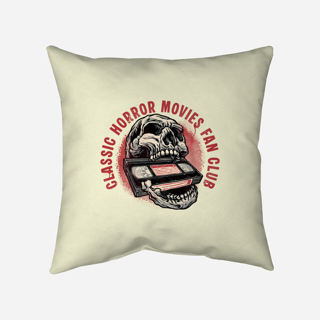Horror Movies Fan-None-Removable Cover w Insert-Throw Pillow-glitchygorilla