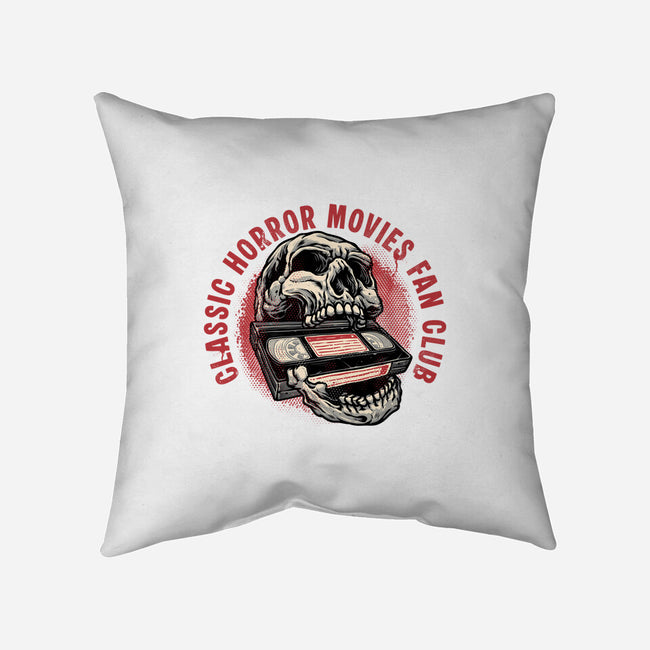 Horror Movies Fan-None-Removable Cover w Insert-Throw Pillow-glitchygorilla