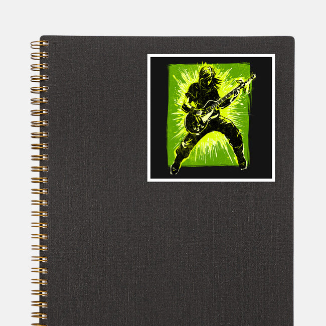Legendary Guitar Hero-None-Glossy-Sticker-kharmazero
