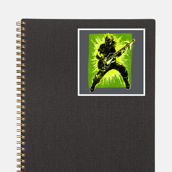 Legendary Guitar Hero-None-Glossy-Sticker-kharmazero
