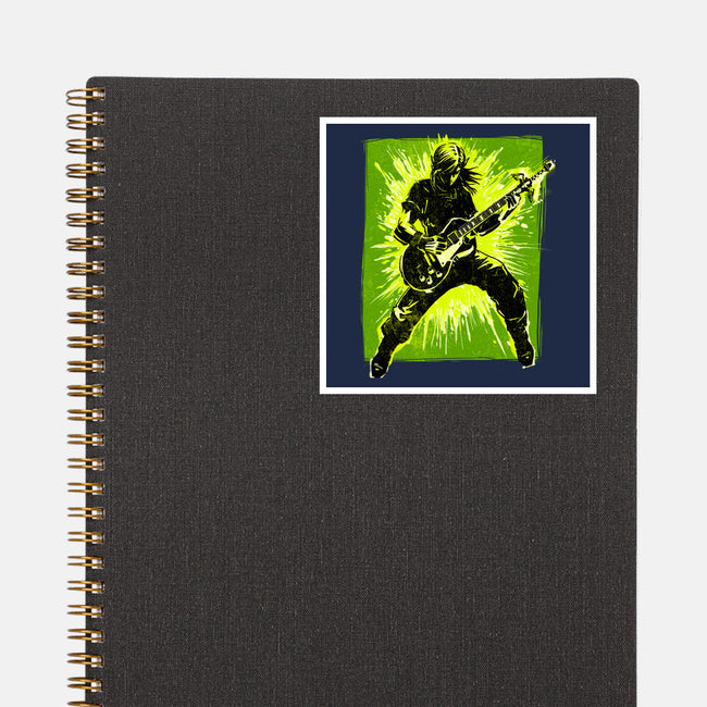 Legendary Guitar Hero-None-Glossy-Sticker-kharmazero