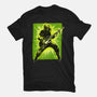 Legendary Guitar Hero-Womens-Fitted-Tee-kharmazero