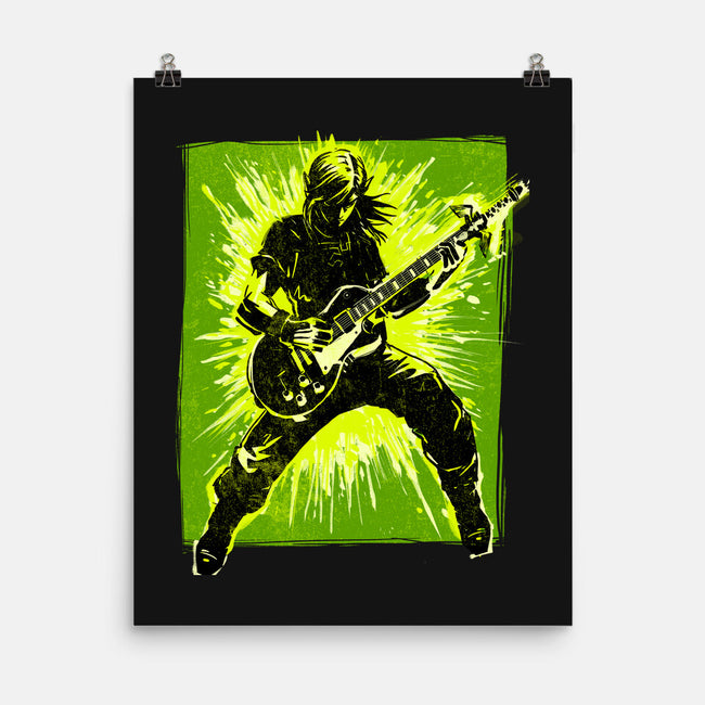 Legendary Guitar Hero-None-Matte-Poster-kharmazero