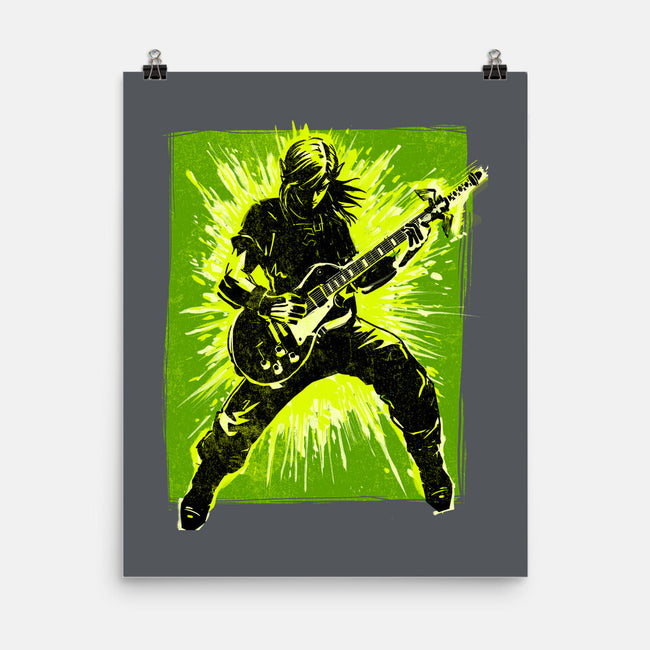 Legendary Guitar Hero-None-Matte-Poster-kharmazero