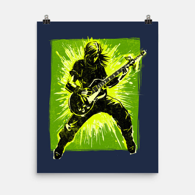 Legendary Guitar Hero-None-Matte-Poster-kharmazero