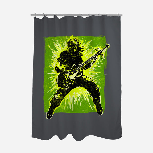 Legendary Guitar Hero-None-Polyester-Shower Curtain-kharmazero