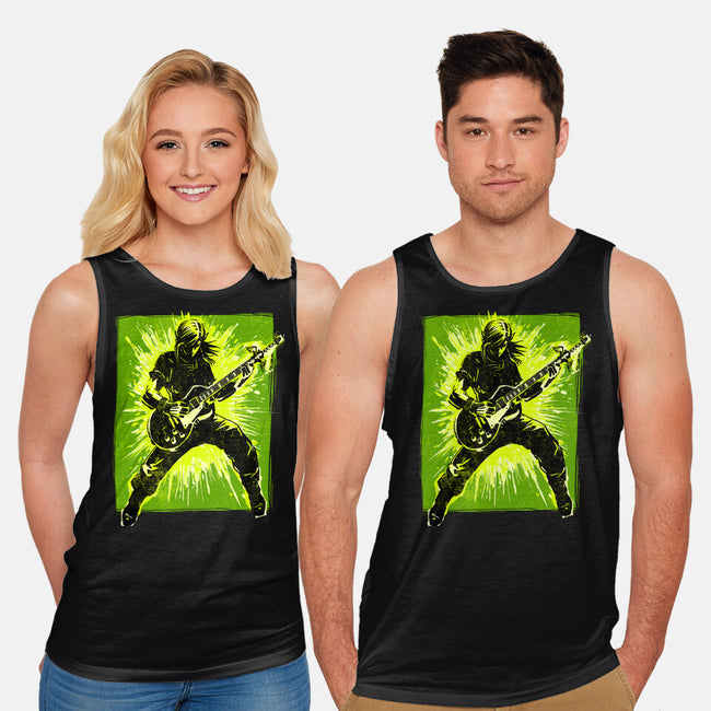 Legendary Guitar Hero-Unisex-Basic-Tank-kharmazero