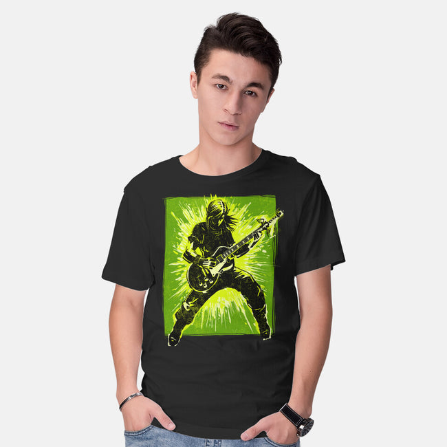 Legendary Guitar Hero-Mens-Basic-Tee-kharmazero